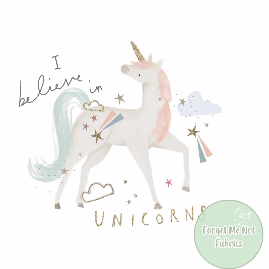 I believe in unicorns - UV DTF transfer