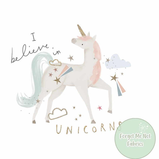 I believe in unicorns  - UV DTF transfer