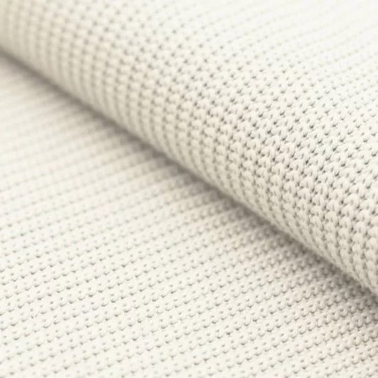 Ecru - Chunky Knit Fabric