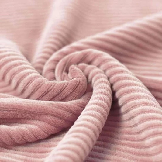 Old Pink - Big Knitted Corduroy Jersey