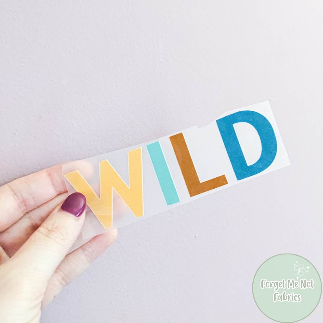 WILD- Bold- Transfer