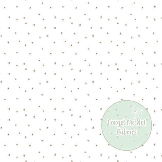 Stars - White - French Terry