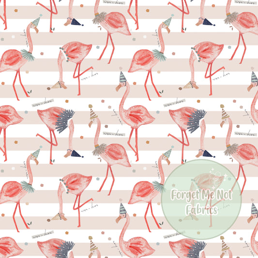 Flamingo Party - Nude
